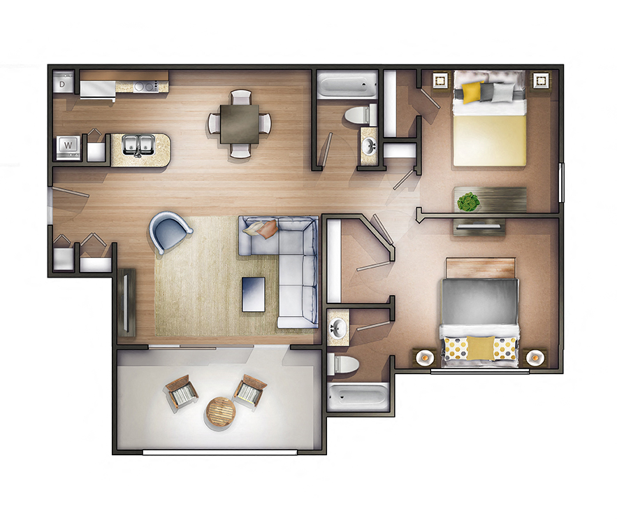 2110 Arbour Walk Circle 1-2 Beds Condo for Rent - Photo Gallery 15